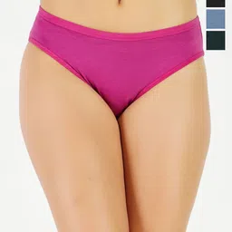 GOTO Women Pack Of 4 Mid-Rise Hipster Briefs-picture-30