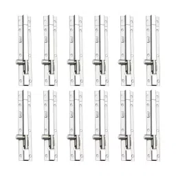 Legal 152.4 mm (6 Inch) Stainless Steel Glossy Matt Finish Barrel Bolt tb 6inch 12pcs (Pack of 12)-picture-4