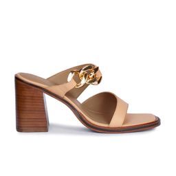 Saint G Leather Embellished Block Heels image 2