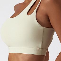 LULU & SKY Medium Coverage Training or Gym Workout Bra With All Day Comfort image 2