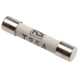 RS PRO Ceramic Ceramic Cartridge Fuse 2.5A, 500 V AC, Model No 7211591-17