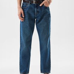 Snitch Men Relaxed Fit Mid-Rise Light Fade Pure Cotton Jeans-image-64