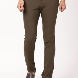 Indian Terrain Men Urban - C Tapered Fit Mid-Rise Trousers-image-26