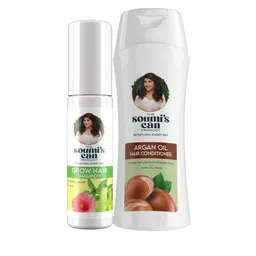 THE SOUMI'S CAN PRODUCT Grow Hair Shampoo & Argan Oil Hair Conditioner-100ml + 180ml-54