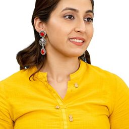 Shining Jewel - By Shivansh Contemporary Drop Earrings-image-15