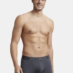 Jockey Pack of 2 Tactel Microfiber Elastane Solid Trunk with Moisture Move Properties-IC28 image 4