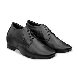 Bxxy Men Hidden Height Increasing Round-Toe Formal Derbys-image-50
