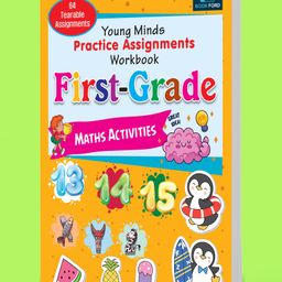 Practice Assignments First Grade Workbook Maths Activity Book - English-25