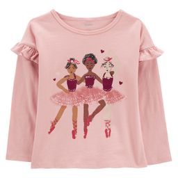 Carter's Ballerina Jersey Tee - Pink-image-59