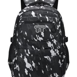 Tinytot 30 Litre Stylish & Trendy Water Resistant High Storage Backpack - 19 Inch-image-33