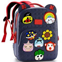 FunBlast Cartoon Theme Backpack for Pre-Schoolers Kids  Blue 13 inch-image-52