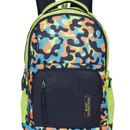 Citizen Lotus Digital Kids School Backpack with Free Pencil Stationary Pouch | 23L Polyester Unisex Casual Backpack/Daypack/Travel Backpack/School Bag   19 Inches - Green-image-97