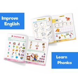 pinwheel books Learning Phonics Books, Level 1, 2 & 3, Set of 3 Books - English image 2