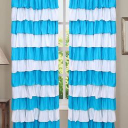 Dekor World Multicoloured Set of 2 Sheer Long Door Curtain-picture-57