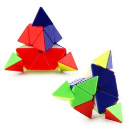 Wow Toys Delivering Joys of Life 3 x 3 Sticker Less Triangular Rubic Puzzle - Multicolour image 4