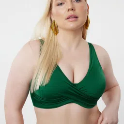 Trendyol V-Neck Swim Top-image-67