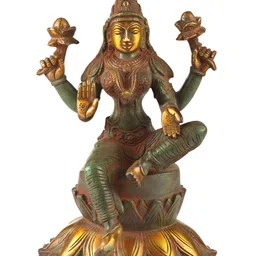 Exotic India Green Religious Idol Showpiece-picture-29