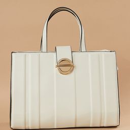CODE by Lifestyle PU Structured Handheld Bag with Quilted-picture-27