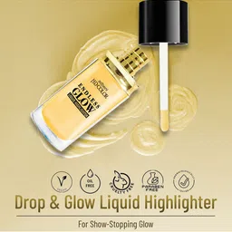 Adbeni Strobe & Glow Liquid Cream Highlighter - 15 ml - Gold image 5