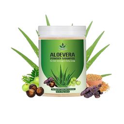 Havintha Natural Aloe Vera Powder Shampoo For Hair Growth & Clean Scalp - 250 g-40