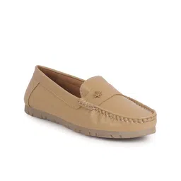 FAUSTO Women Textured Loafers-image-80