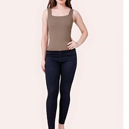 Kilvis Shoulder Straps Lightly Padded Camisole-image-76