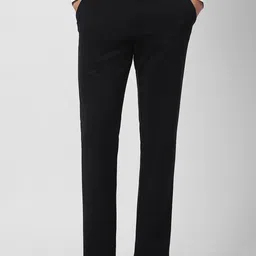 V Dot Men Slim Fit Mid-Rise Formal Trousers-image-59