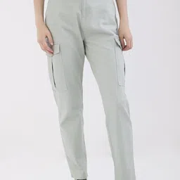 SPYKAR Women Cotton Casual Trousers-picture-31