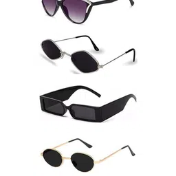 Arzonai Unisex Black Sunglasses-image-68