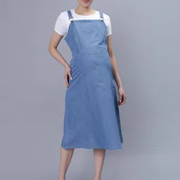 NIGHTSPREE Maternity Fit & Flare Midi Dress-picture-26