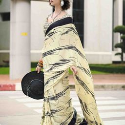 Mitera Striped Satin Saree-picture-19