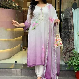 Ekta Textiles Women Floral Embroidered Regular Thread Work Kurti-picture-41
