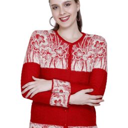 Chatanya Women Floral Cardigan-image-52