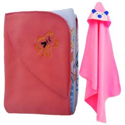 Brandonn 2 in 1 Hooded Fleece Wrapper Pack of 2 - Orange-image-50