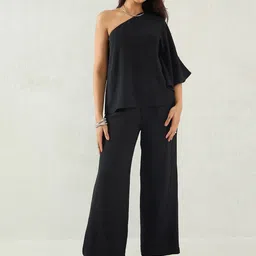 FEMMELLA Asymmetric One Shoulder Top With Trousers-picture-19