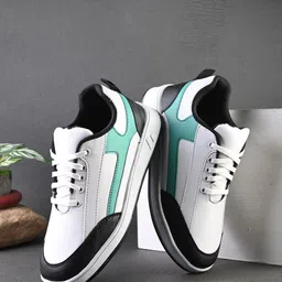 Provogue Men Colourblocked Lace-Ups Sneakers-image-73