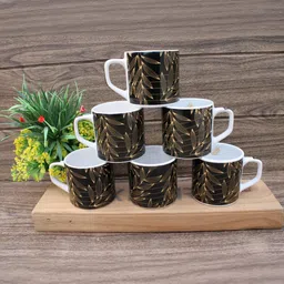 laghima jadon Multicoloured Ceramic Cups and Mugs Set of-13