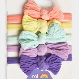 MiArcus Girls Set of 5 Ponytail Holders-55