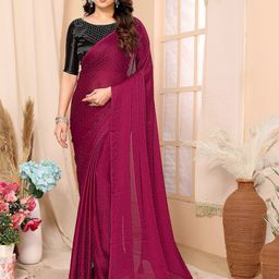 Moda Rapido Embellished Poly Georgette Designer Saree-picture-3