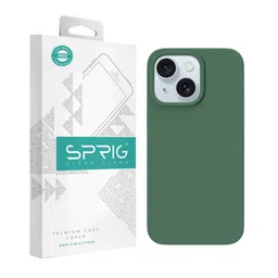 SPRIG Solid Printed iPhone 15 Back Case Mobile Accessories-image-73
