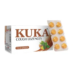 Multani Kuka Cough Lozenges Tablets With Tulsi & Ginger Flavour - 48 Tablets-picture-12