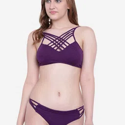 La Intimo SeaOath Shoulder Straps Swim Bikini Set-image-38