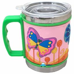 FunBlast Cartoon Mug With Lid - 350 ml Random Design and Color image 2