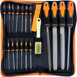 17Pcs File Tools Set with Carry Case,Premium Grade T12 Drop Forged Alloy Steel Gym & Fitness Hand Metal Files-image-63