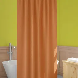 ArtzFolio Brown Waterproof Shower Curtain-image-98
