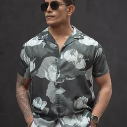 Powerlook Men Opaque Printed Casual Shirt-image-80