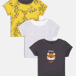 MINI KLUB Boys 3 Printed Pure Cotton Applique T-shirt-picture-40