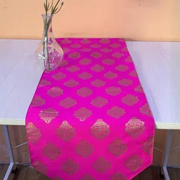pink parrot Pinkparrot 12x70 inch jacquard silk table runner-picture-38