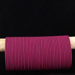 ZULKA Set of 48 Matte Finish Metal Bangles-31