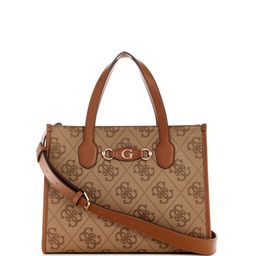 GUESS Printed PU Bucket Shoulder Bag with Applique-10